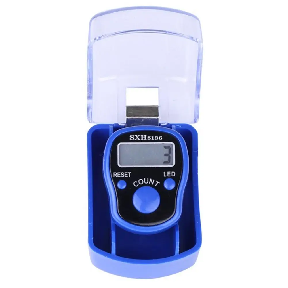 1 шт. цифровой ЖК электронный счетчик сбрасываемый ручная тележка с пяти разных