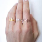 Кольцо с именем на заказ, детское кольцо с именем, серебряное кольцо, персонализированный подарок для ее маленькой девочки, кольцо, подарок для матери