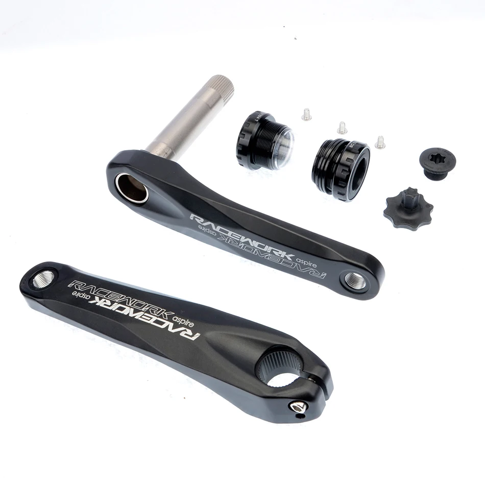 Fahrrad kurbel гоночный велосипед MTB GXP Kurbel алюминиевый легиер Mit Boden Kurbel 170 crank platte rot 32 T 34 T 36 T 38 T - Цвет: 170crank GXP BB