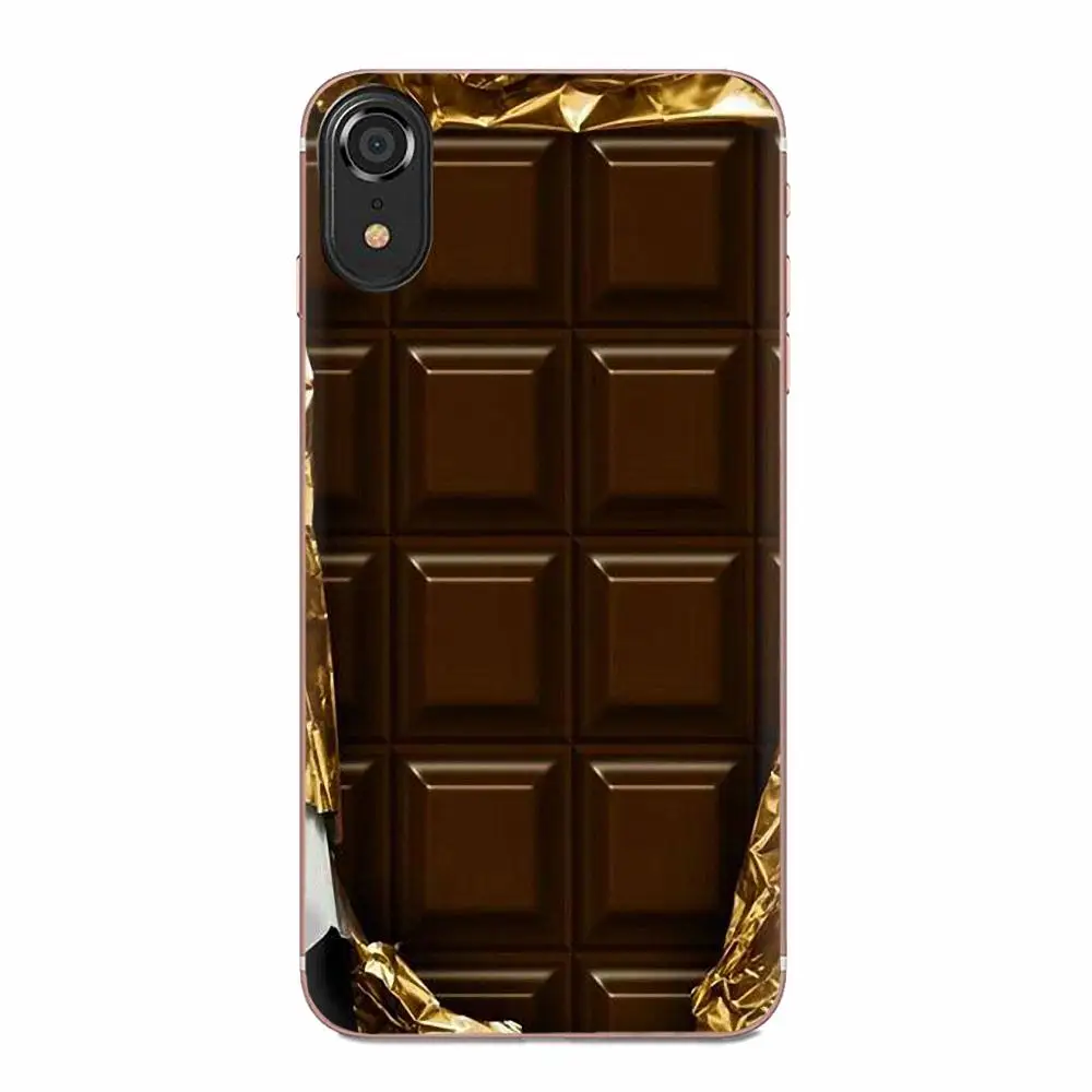 Мягкие лучшие чехлы для Huawei Honor 4C 5A 5C 5X 6 6A 6X 7 7A 7C 7X 8 8C 8S 9 10 10i 20 20i Lite Pro Alenka Bar Wonka Chocolate |