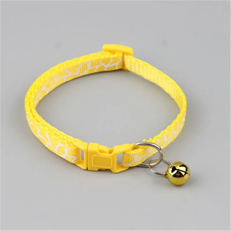 Новый треснутый Многоцветный опциональный ошейник для питомца маленькой собаки