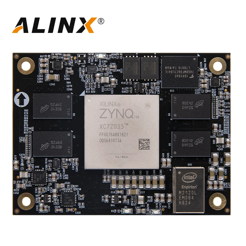 ALINX SoMs AC7Z100 AC7Z035: xilZynq-7000 SoC XC7Z035 XC7Z100 ZYNQ ARM 7035 7100 FPGA макетная плата система на модуле |