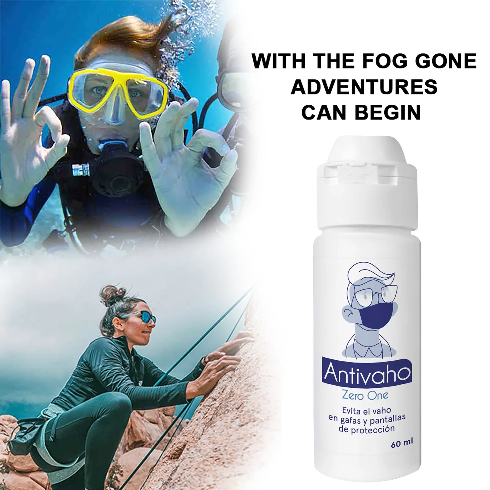 60 мл Анти туман спрей глаз Стекло объектив Предотвращение запотевания es