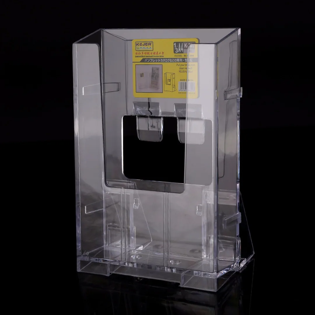 Офисный домашний дисплей прозрачный Акриловый Бизнес держатель для карты