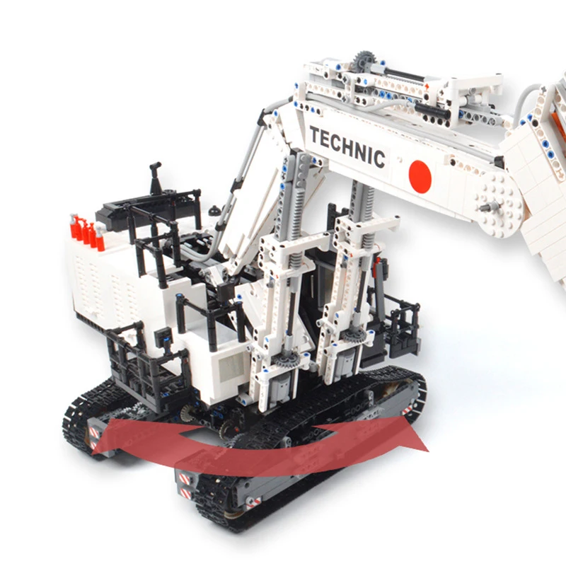 

Mailackers 4416pcs technic Engineering vehicle car Building Blocks excavator Boys DIY Assembly Educational Toys for children
