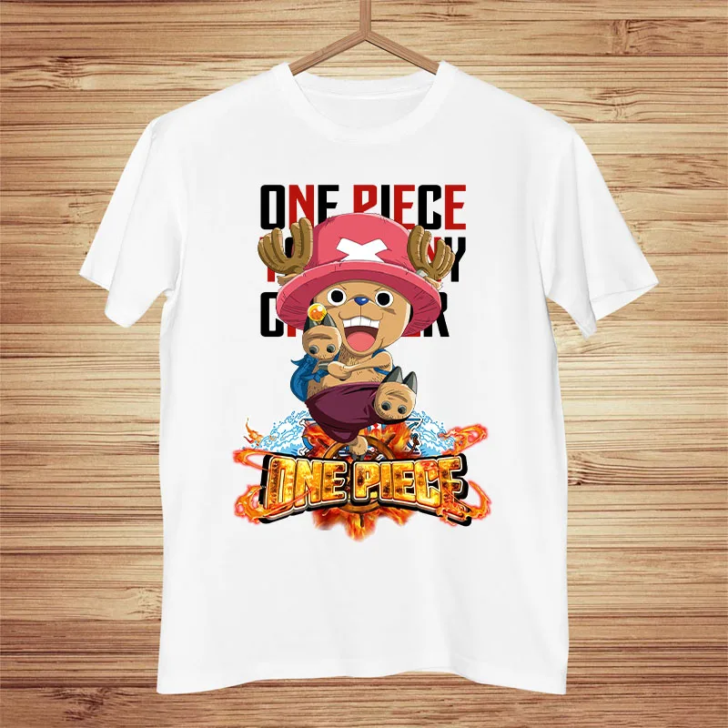 

One Piece Men's short sleeve t-shirts Summer Woman T-shirts Manga Anime t-shirt graphic t shirts Women's cotton