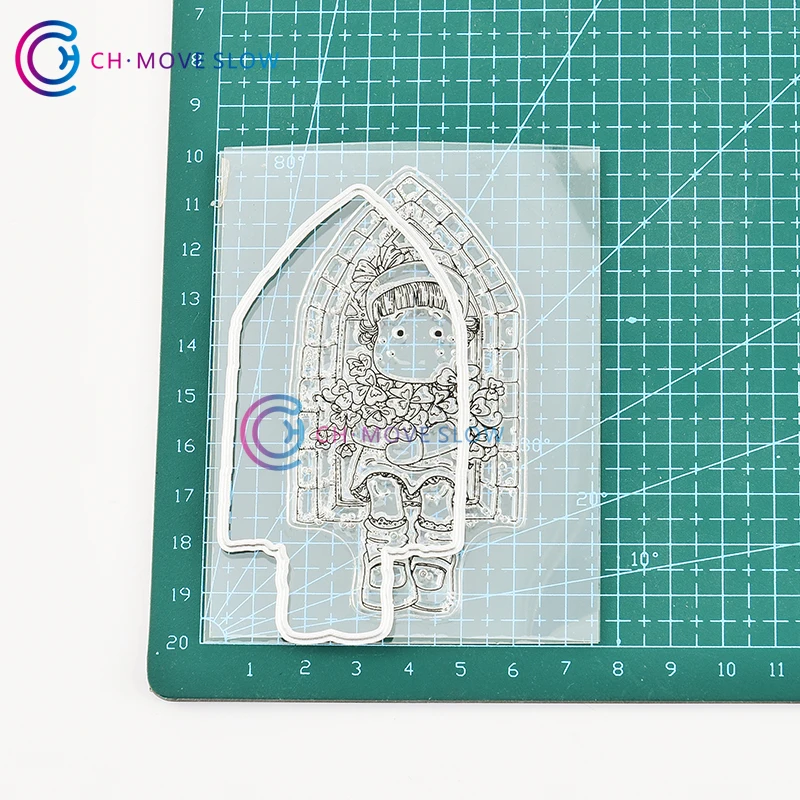 CH клевера для девочек набор вырубных штампов и печатей карты трафарет Бумага