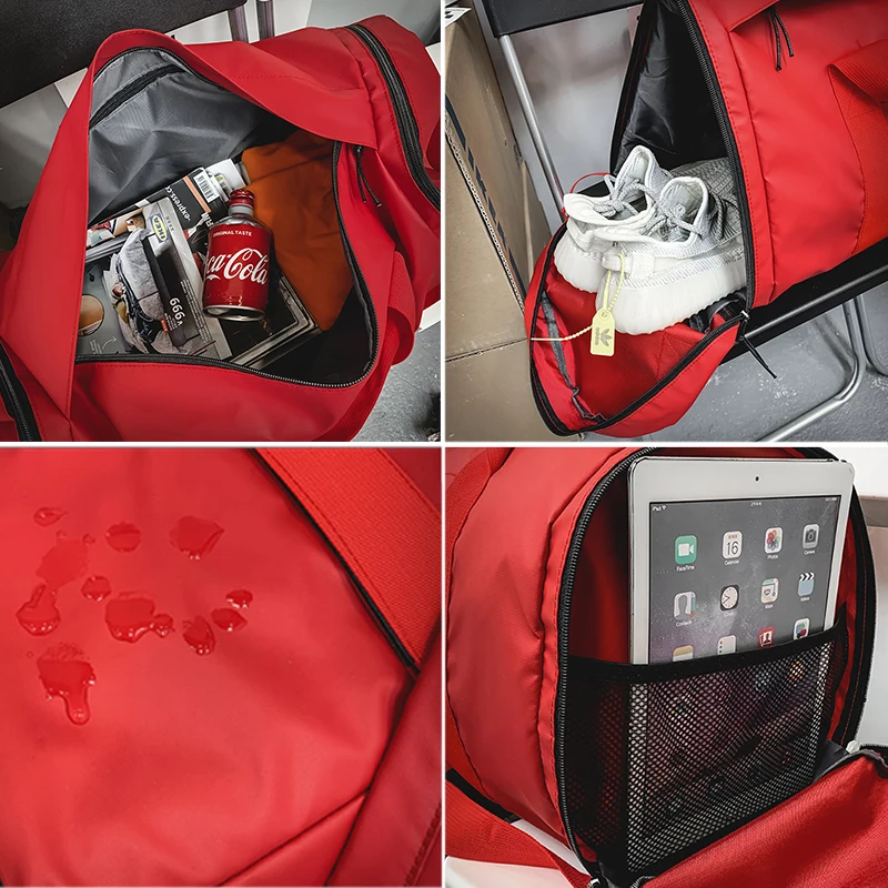 Big Gym Yoga Sports Bags For Women Waterproof Fitness Soccer Backpack Foldable Travel Bag Training Laptop School Shoe Backpack