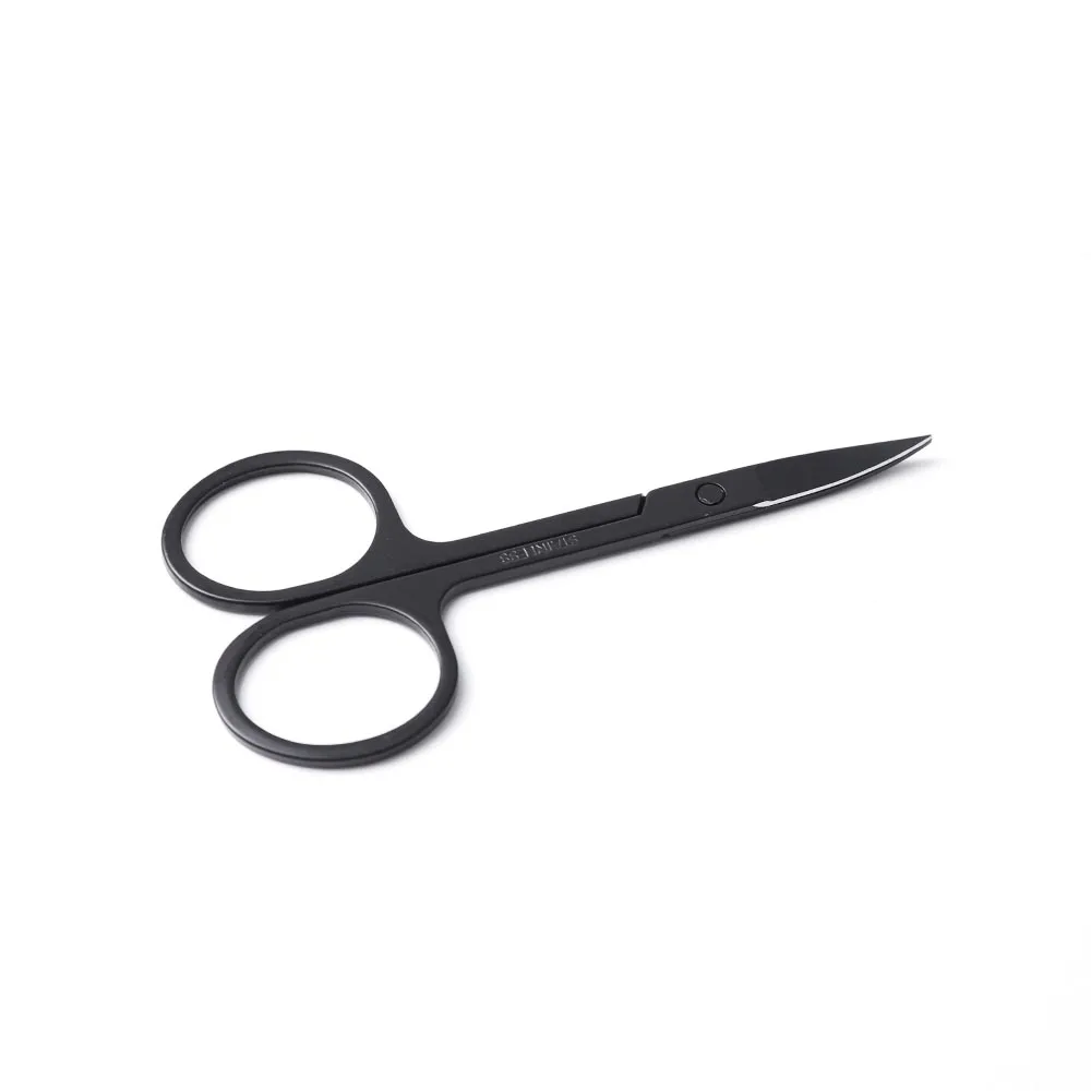 AMSIC новые черные маленькие ножницы для стрижки волос из нержавеющей стали
