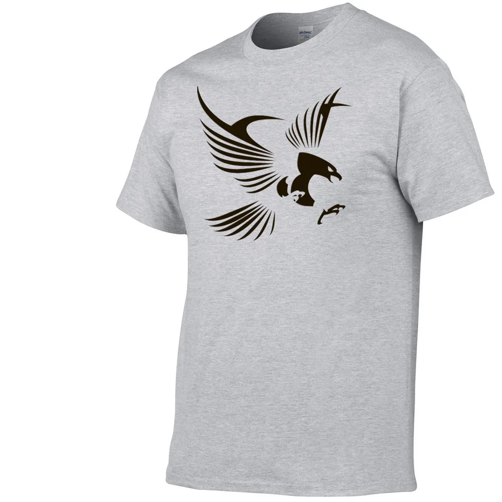 

Summer men's trend printing short-sleeved T-shirt men's trend brand spirit handsome guy Slim all-match shirt