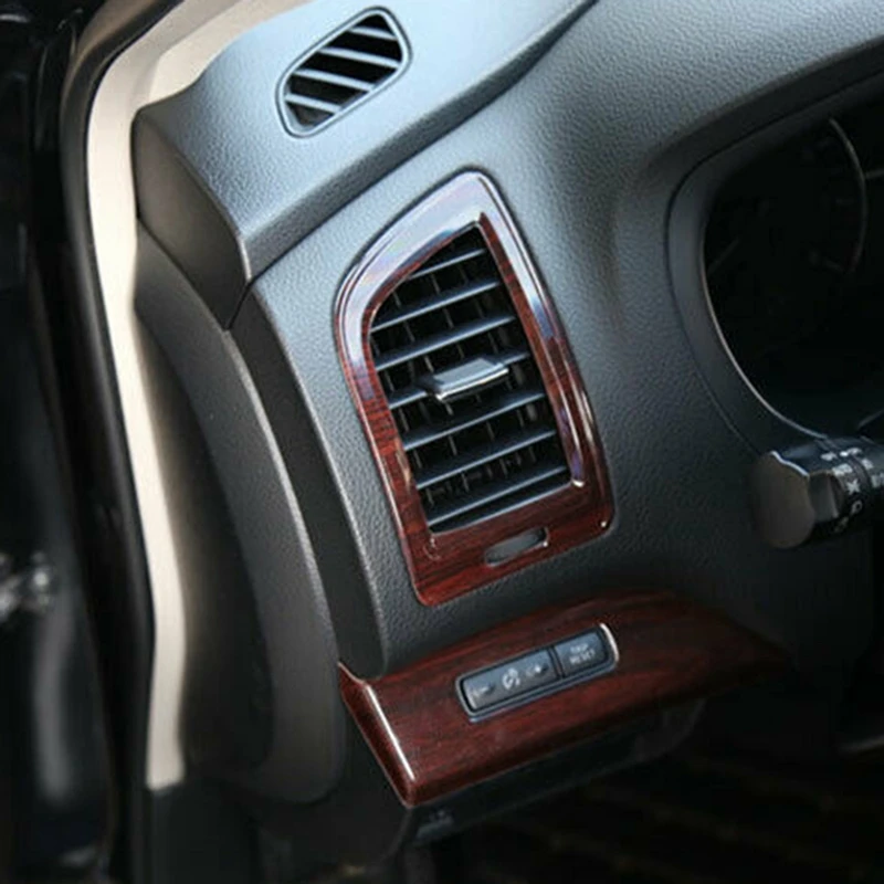 Отделка панели пассажирской приборной Copilot с текстурой древесины отделочная