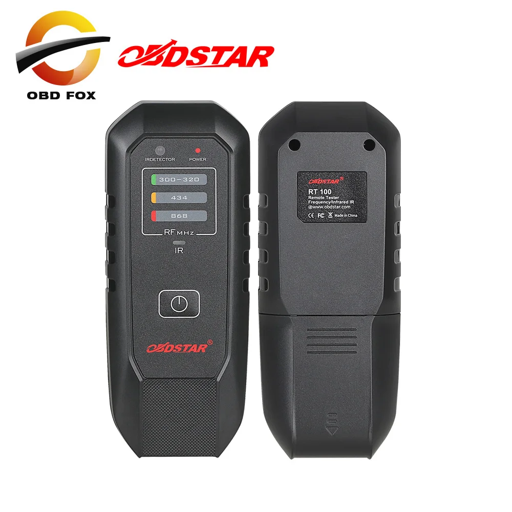 Новейший OBDSTAR RT100 RT 100 дистанционный тестер частоты инфракрасный(ИК) может обнаруживать частоту автомобильного пульта дистанционного управления