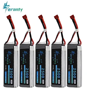 Аккумулятор LiPO 123510 шт.10 шт., батарея 3s 11,1 В 2500 мАч 35C MAX 60C для РУ роботов, автомобилей, лодок, Ру дронов, литиевая батарея 11,1 В