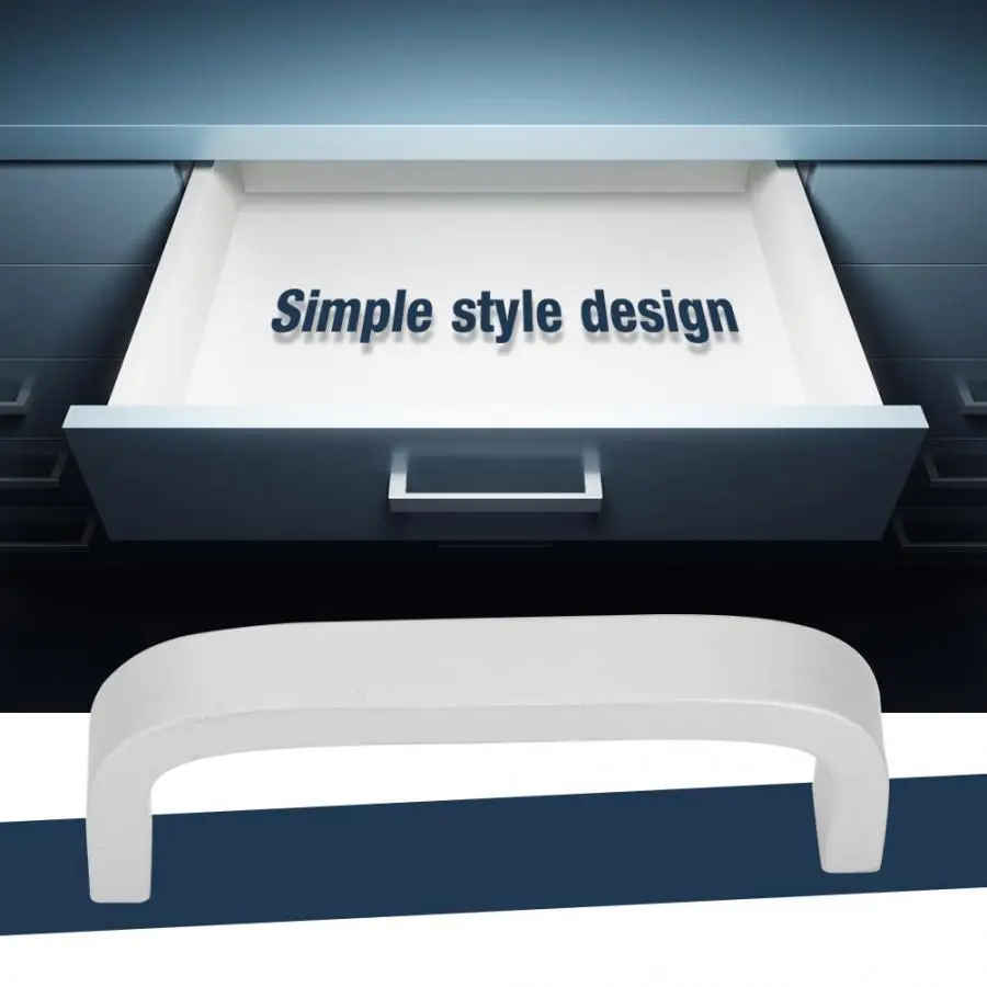 Ручка для дверца кухонного шкафа выдвижная алюминиевая ручка из сплава простой