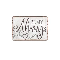 best friendship shabby chic metal signs bedroom decorative plates letter board wall stickers art poster home decor friends gift