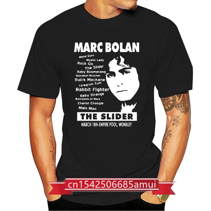 

Marc Bolan You T-Rex The Sliding Saw Fretsaw T Shirt New Black Or Blue