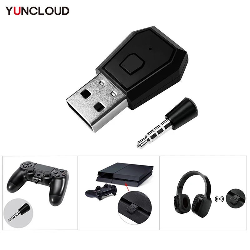 PS4 Bluetooth dongle USB BT 3 5 мм адаптер зарядного устройства для Play Station Стабильная