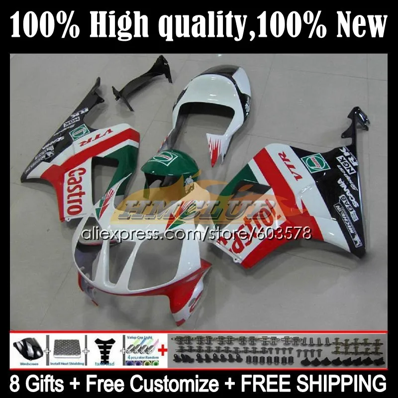 

Обтекатель для HONDA VTR1000 2000 2001 2002 2003 2004 2005 2006 39CL.10 RTV VTR 1000 RC51 SP1 SP2 00 01 02 03 04 05 06 castrol красный