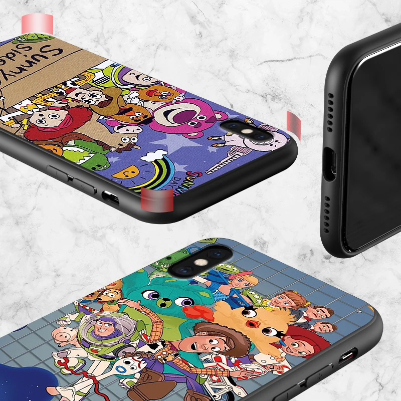 Чехол для телефона iphone 11 Pro Max XR XS MAX X Toy Story Woody Apple 8 7 6 5S s Plus Силиконовый ТПУ