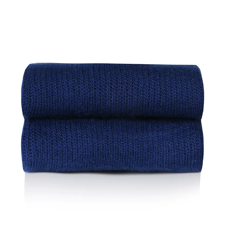 dark blue Хлопковые мужские невидимые носки-тапочки, мужские носки до лодыжки, силиконовые противоскользящие однотонные модные унисекс большие размеры - Цвет: dark blue