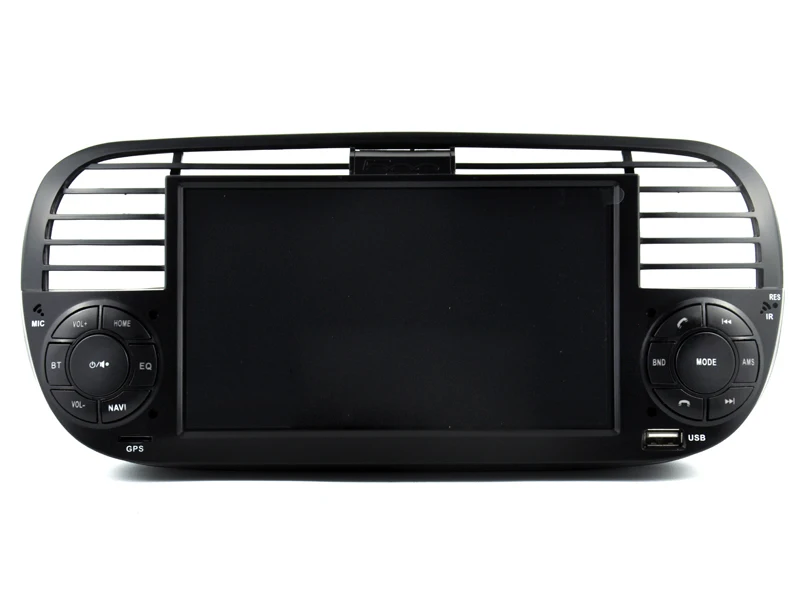 AVGOTOP Android 9 Bluetooth gps Автомобильный плеер мультимедиа для FIAT 500 2G 16G автомобиля радио