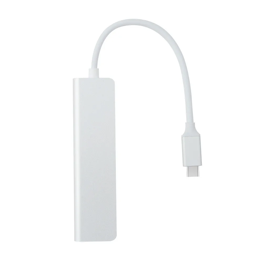 Концентратор Ouhaobin 4 в 1 концентратор Type-C USB 3 0 адаптер типа C к 4K HDMI 3x