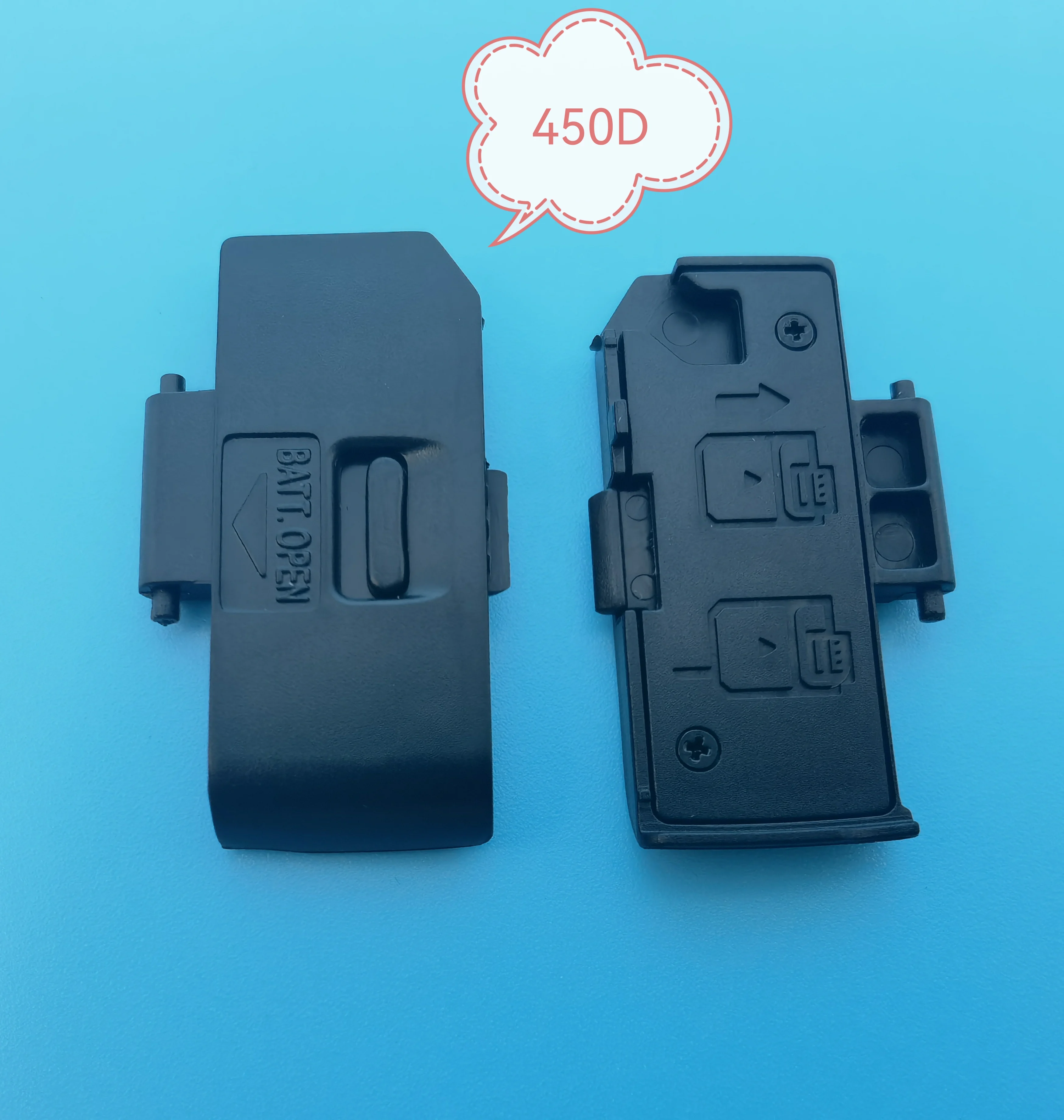 Новая крышка крышки батарейного отсека для CANON 450D 500D 1000D 550D 77D 800D Запасная часть |