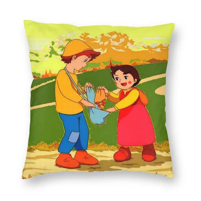 

Квадратная наволочка Heidi And Peter Together, декоративная наволочка для дивана с рисунком под заказ