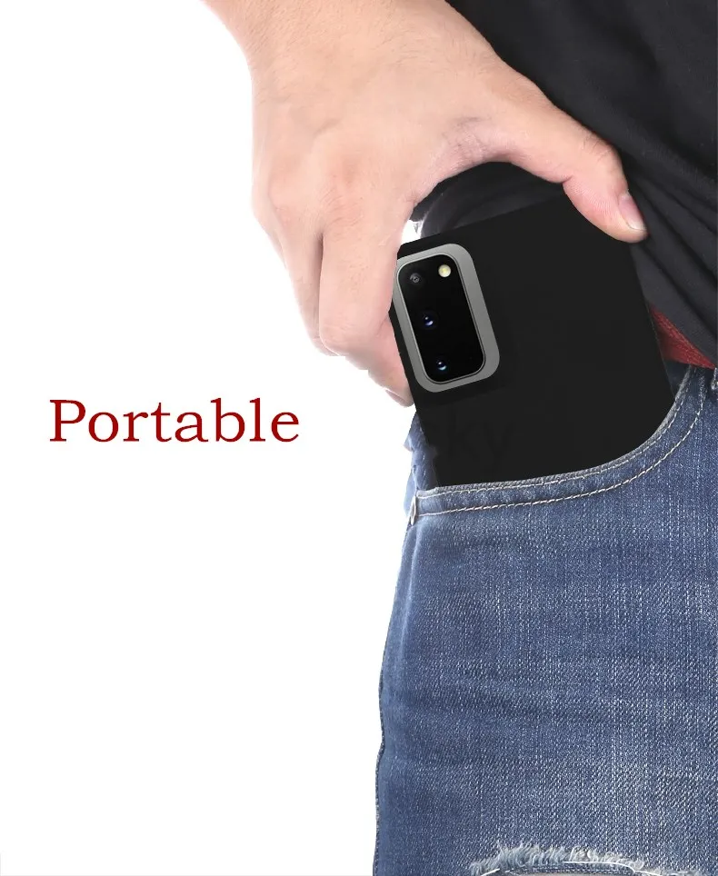 KQJYS Дополнительный внешний аккумулятор для зарядки аккумулятора чехол Samsung