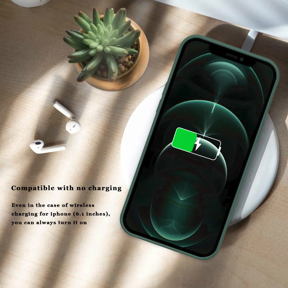 

Resistant Wear Silicone Phone Case Suitable for iPhone 11Pro Max Which Can Support Wireless Charging iPhone 11 Cases for Girls