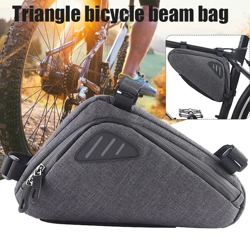 

Bike Frame Triangles Bags Tube Bags Waterproof Rainproof Repair Tools for Moutain Bike CMG786
