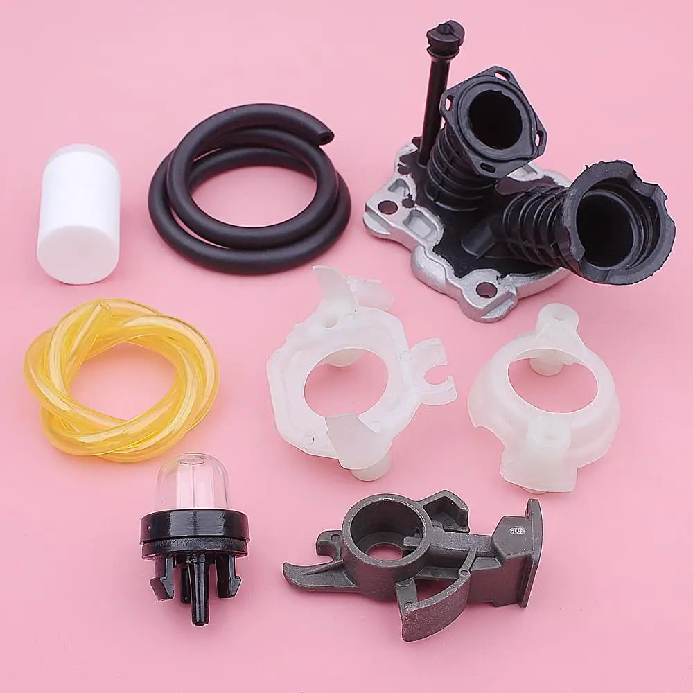 Впускной коллектор труба фланец настенный комплект управления для Husqvarna 445 445E 450