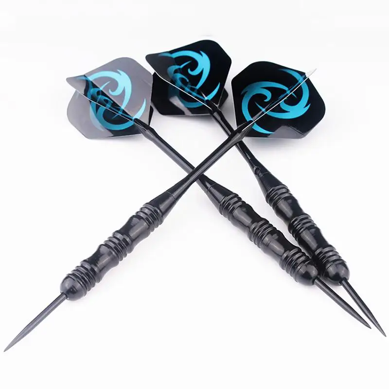 

High Quality 3 Pcs/sets Of Darts Professional 22g Steel With Shafts Dart Flights Tip Dart Sports Aluminium Nice X3b8