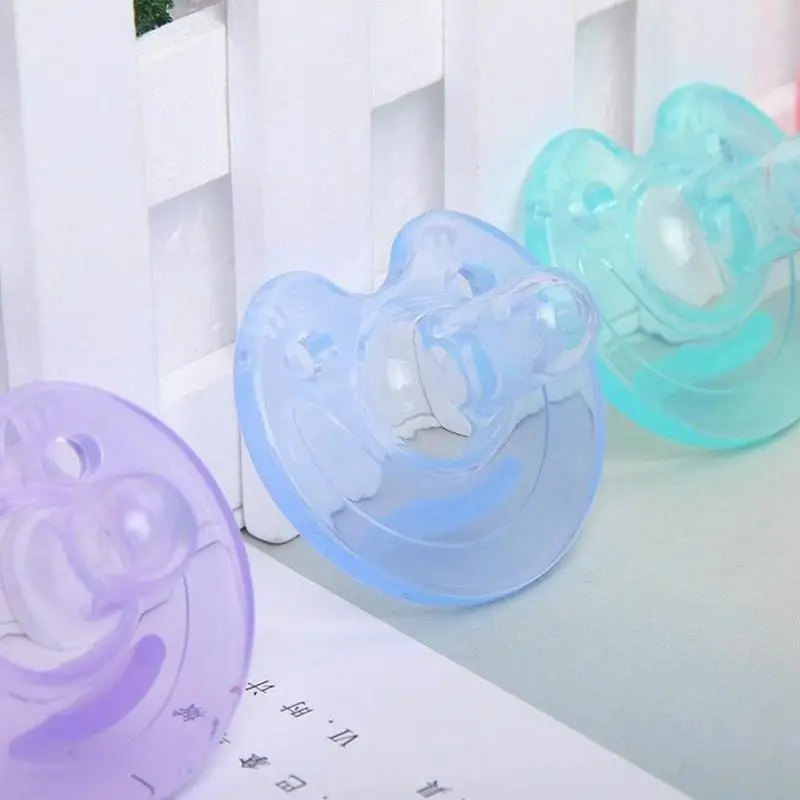 

4 Styles Baby Soother Pacifier Silicone Baby Pacifier Infant Nipple Soother Toddler Kids Pacifier Sleepy Baby Thumb Play Mouth