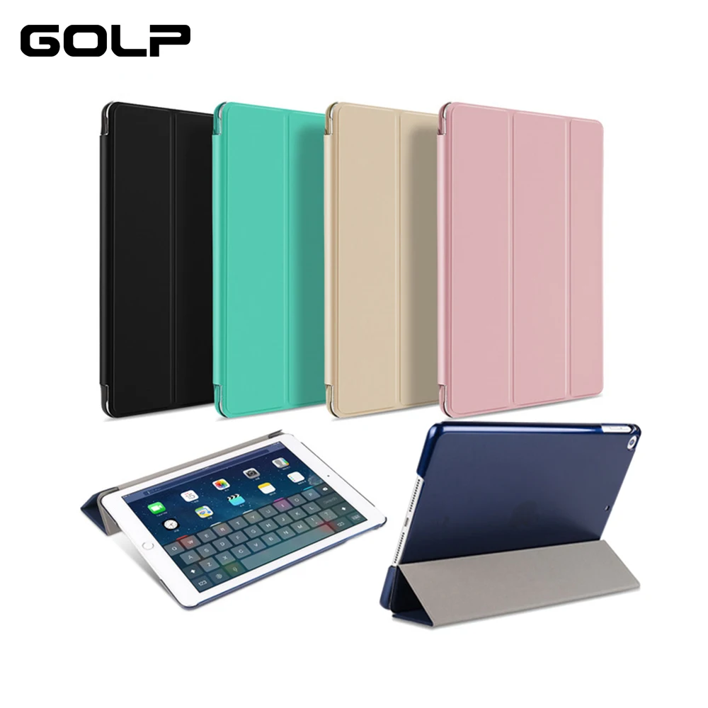 Чехол для for IPad Mini 1/2/3 golp 2 в 1 идеально подходит Магнитный искусственная кожа Smart