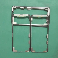 5pcs bezel chassis middle frame for apple iphone 13 mini 13pro max front glass touch screen outer panel lcd display