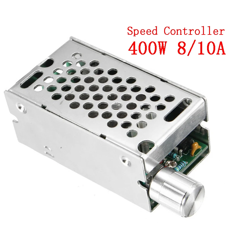 

400W Speed Controller Adjustable PWM Motor Speed Controller DC 12V/24V/36V/60V 8A PWM Control Switch Voltage Regulator Module