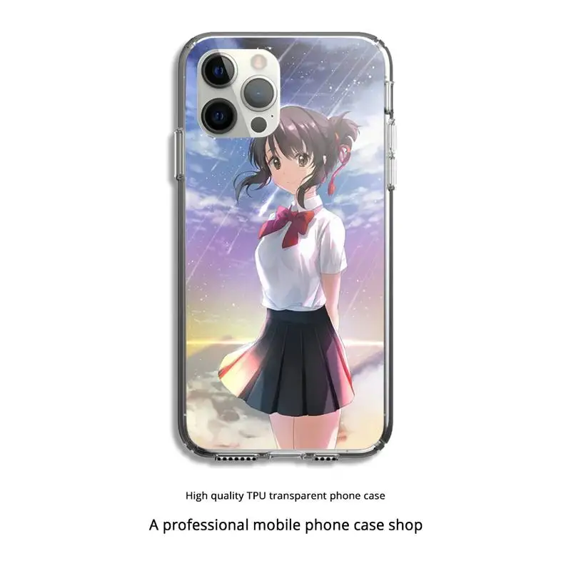 

You name Phone Case Clear Cover For Iphone 5 6 7 8 11 12 plus XR X XS SE2020 11/12PRO Max Transparent Cases