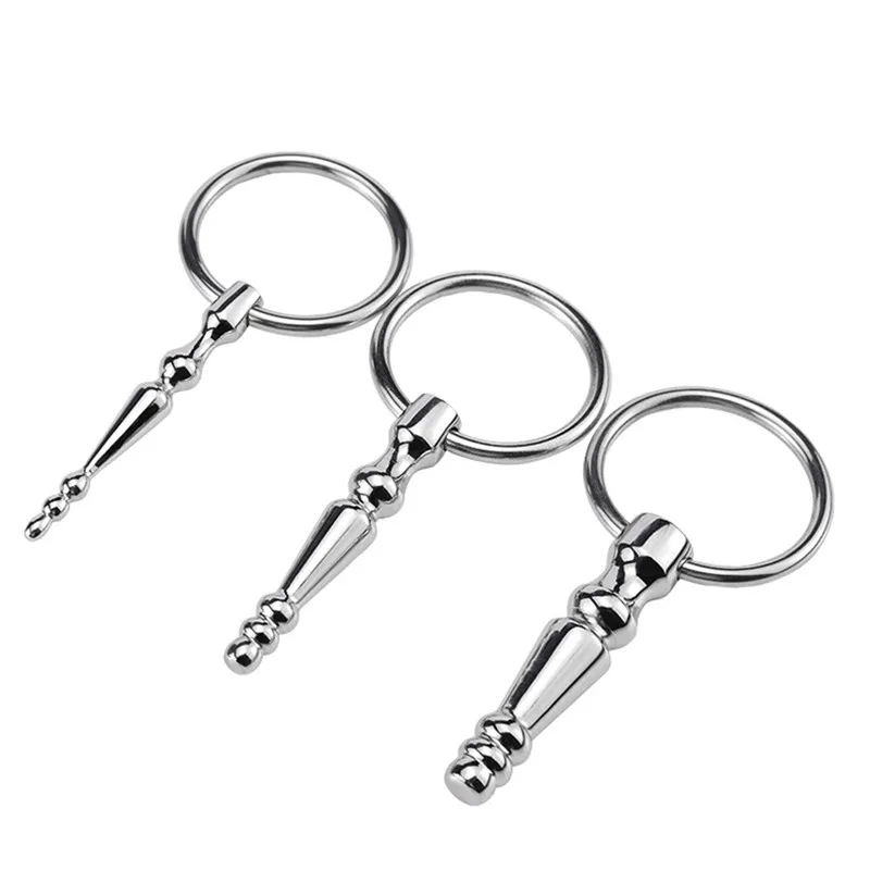 

Real Stainless Steel Horse Eye Stimulations Sticks Male Urethral Insert Dilator Penis Sounding Plug Stretcher Sex Toys For Men