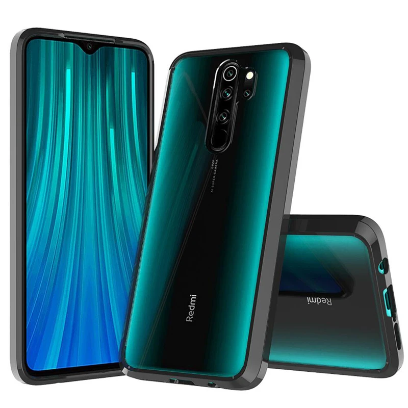 Чехол для Xiaomi Redmi Note 8 чехол pro Мягкий ТПУ силиконовый бампер ударопрочный жесткий