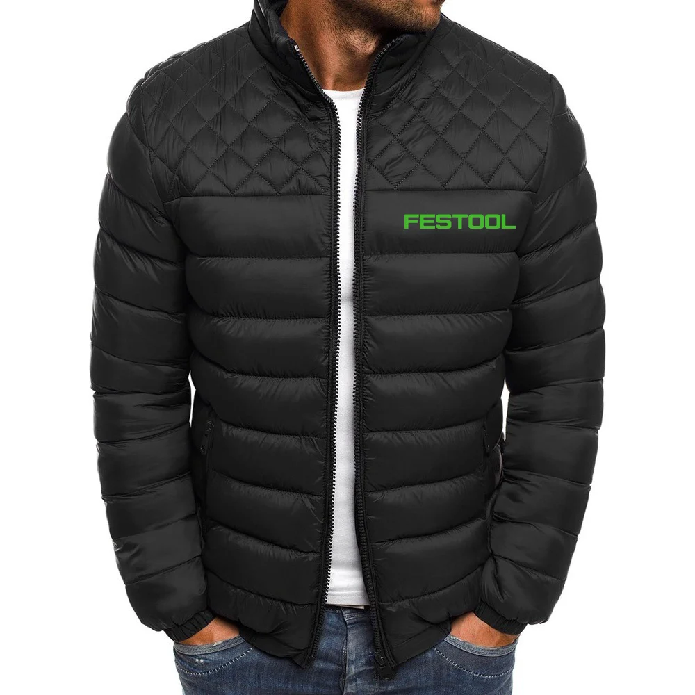 

Impressão do logotipo do FESTOOL, 2021 outono e inverno masculino nova jaqueta, atlético casual esporte personalidade jaque