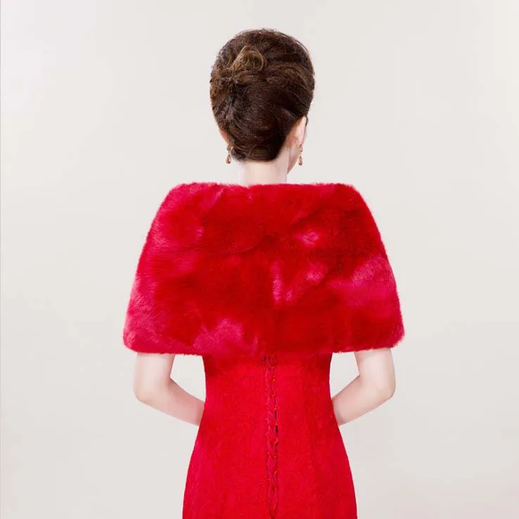 2019 женский болеро свадебная шаль из искусственного меха накидка меховая 2020