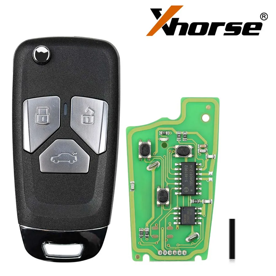 Универсальный дистанционный ключ Xhorse XKAU01EN для AUDI Тип 3 1 шт.| |