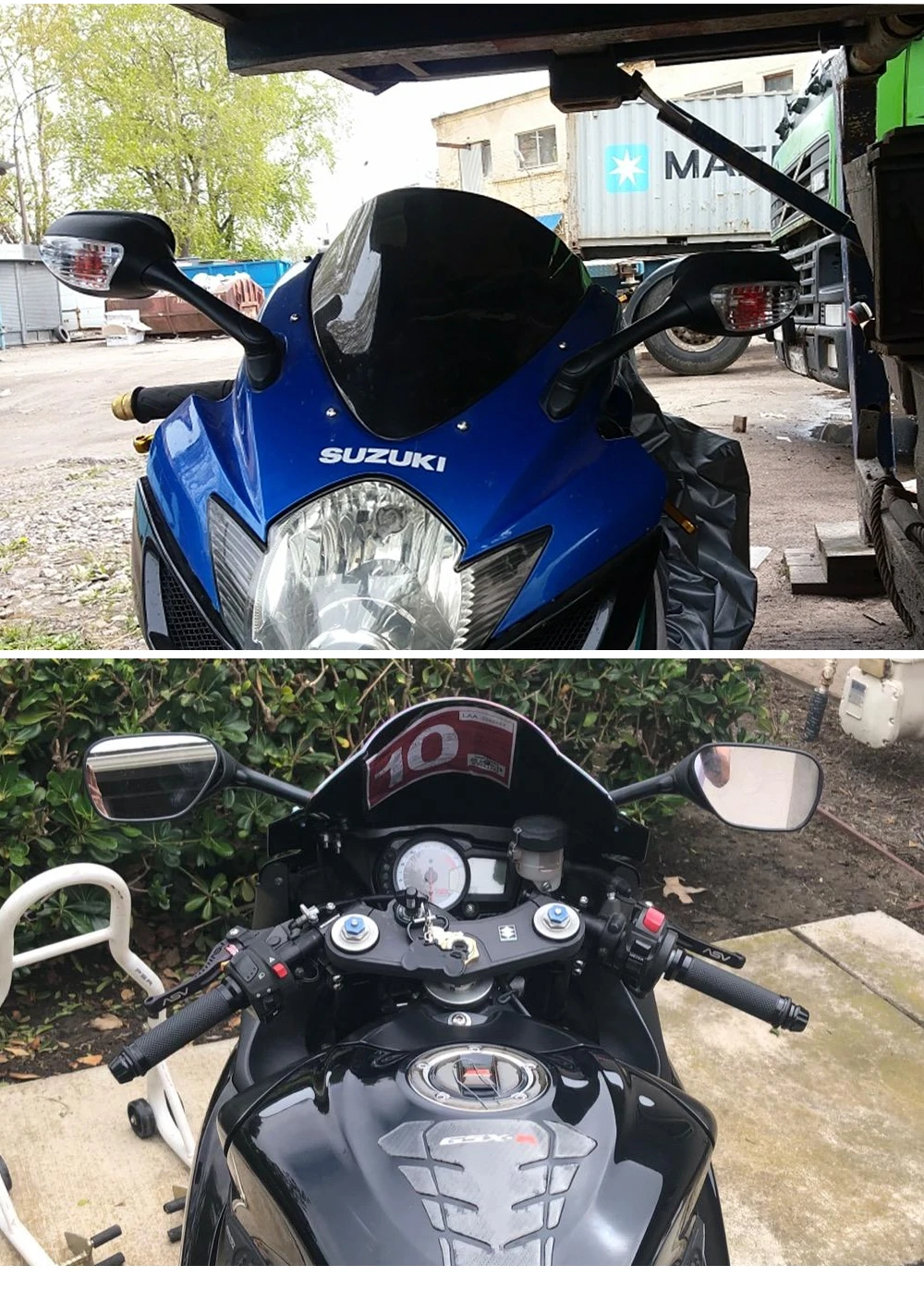 KEMiMOTO мотоцикл Зеркало заднего вида для Suzuki GSXR 600 750 2006 2007 2008 2009 2010 GSXR 1000 2005 2006 2007 2008 K6 K7 K8