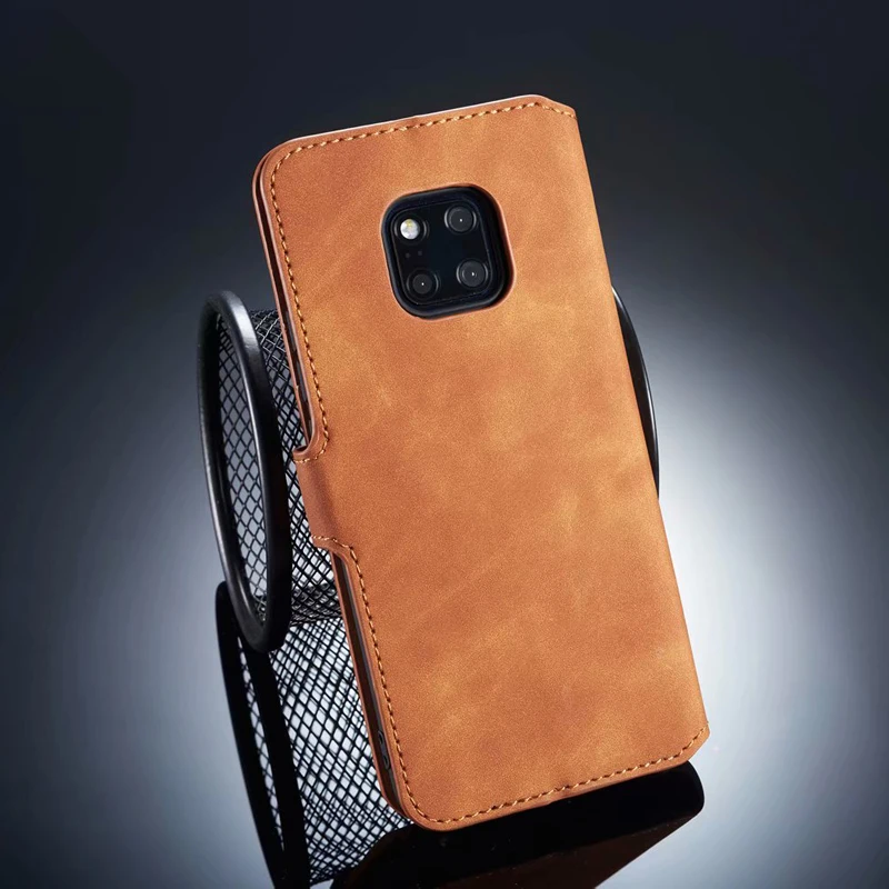 Кожаный флип-чехол в стиле ретро для Huawei Mate 30 20 Pro Lite P40 P30 P20 P Smart Nova 5T 3e Y8P Y9S |