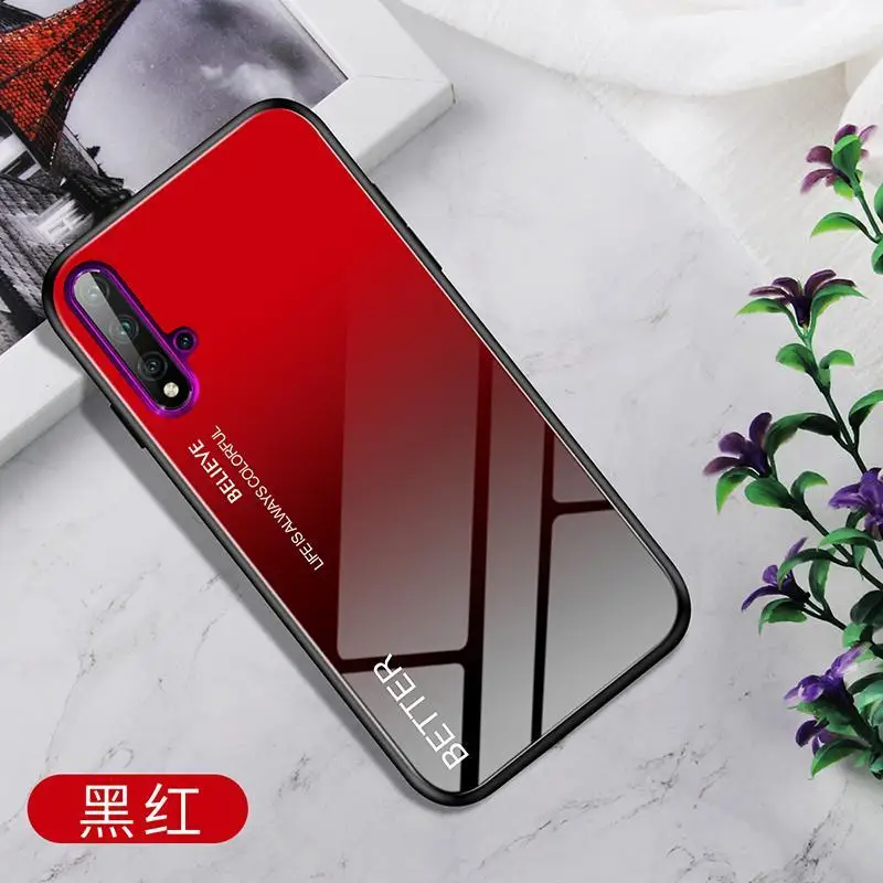 Роскошный градиентный мрамор закаленное стекло крышка для Vivo Y7S iQOO NEO Z5X Z1 Pro X27 Pro V15 S1 Pro ударопрочный жесткий чехол Fundas - Цвет: 1
