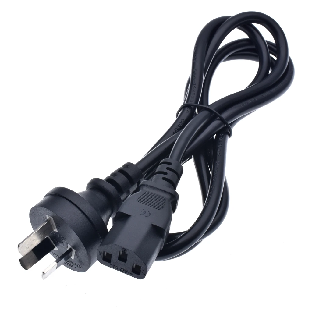 1 5 метров AU 3-контактный удлинитель переменного тока электрический кабель C13 240