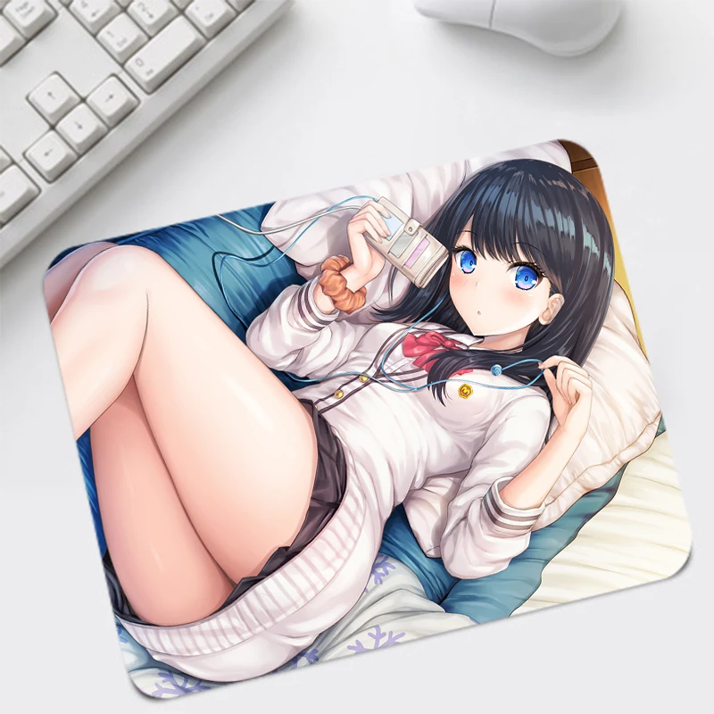 MRGBEST Anime Girl Printed Mouse Pad Sexy Big Ass Boob Mat for Gamer Play Small Size Square Mouse-pad Promotion | Компьютеры и офис
