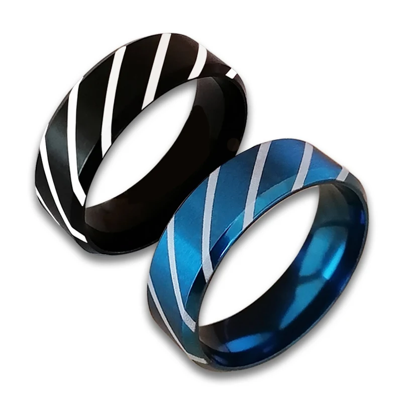 

Personalized Ring For Teens Fashion Aesthetic Women'S Stainless Steel Jewelry Silver Gold Matching Men'S Gift Couples Customiz