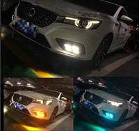 for mg mg6 2017 2018 2019 led drl daytime running light with dynamics moving flash turn signal and blue night light
